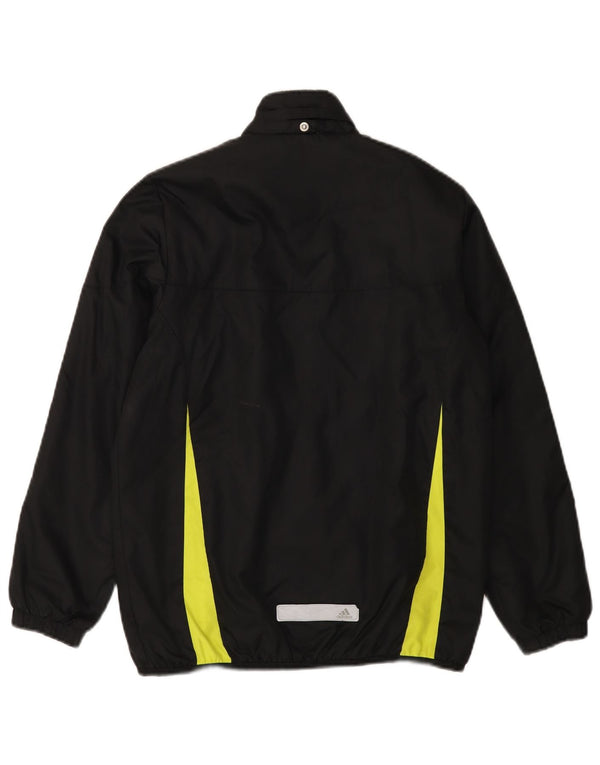 Giacca da tuta ADIDAS da ragazzo 11-12 anni in nylon color block nero