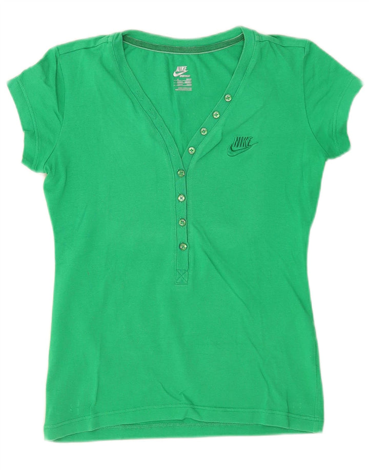 T-shirt da donna Nike Top UK 12 verde medio