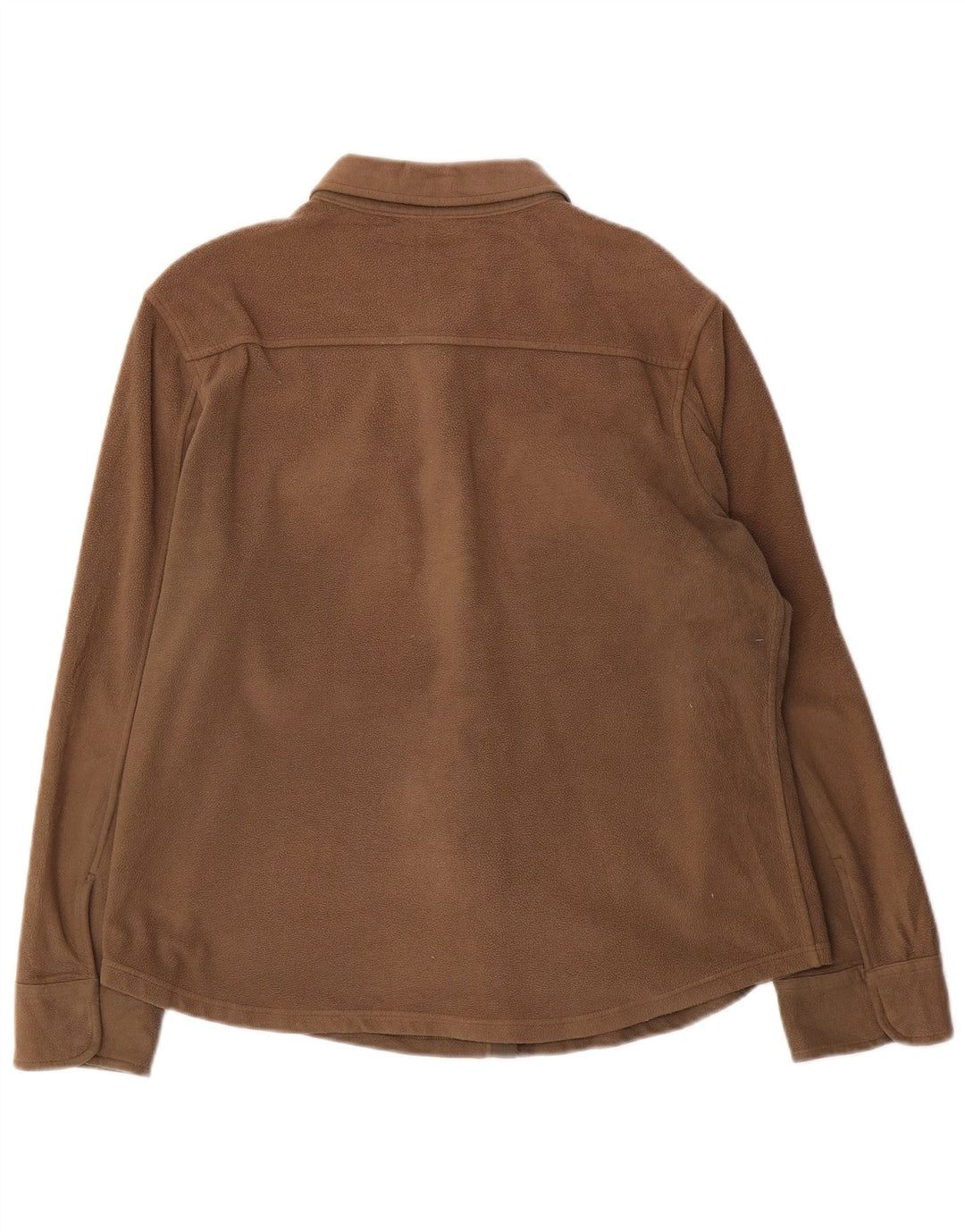 Camicia in pile da donna Marks & Spencer UK 14 Large Beige Poliestere