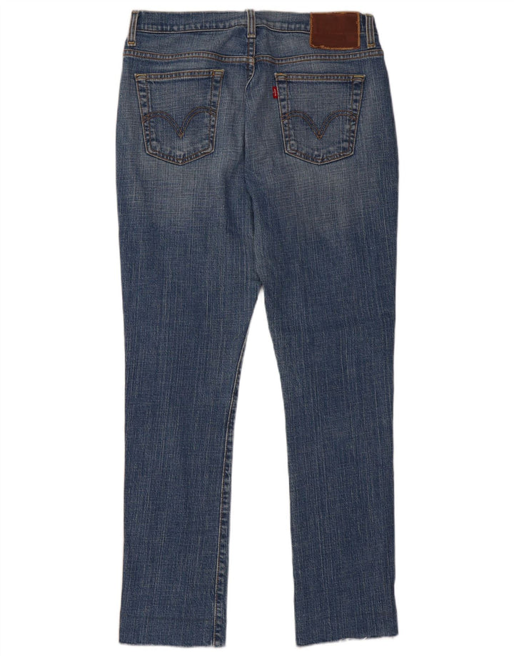 Jeans dritti da donna Levi's US 12 Large W30 L29 cotone blu