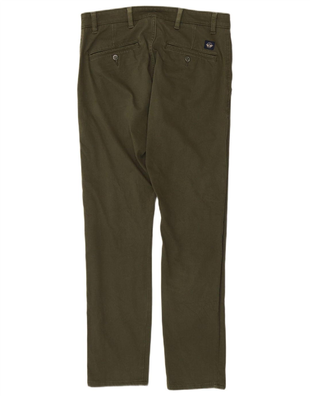 DOCKERS Pantaloni chino skinny kaki da uomo W30 L32 cotone verde