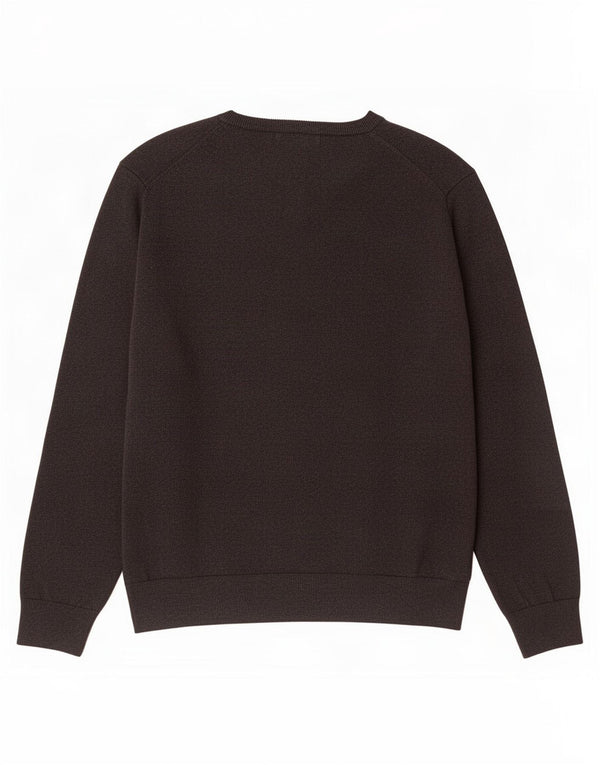 Maglione da uomo con scollo a V Marks & Spencer XL in cotone grigio