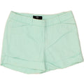 MOSSIMO Womens Stretch Casual Shorts US 6 Medium W30 Turquoise Cotton Vintage Mossimo and Second-Hand Mossimo from Messina Hembry 