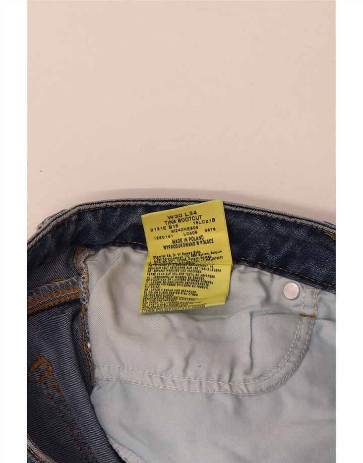 Jeans Wrangler TIna Bootcut da donna W30 L34 cotone blu