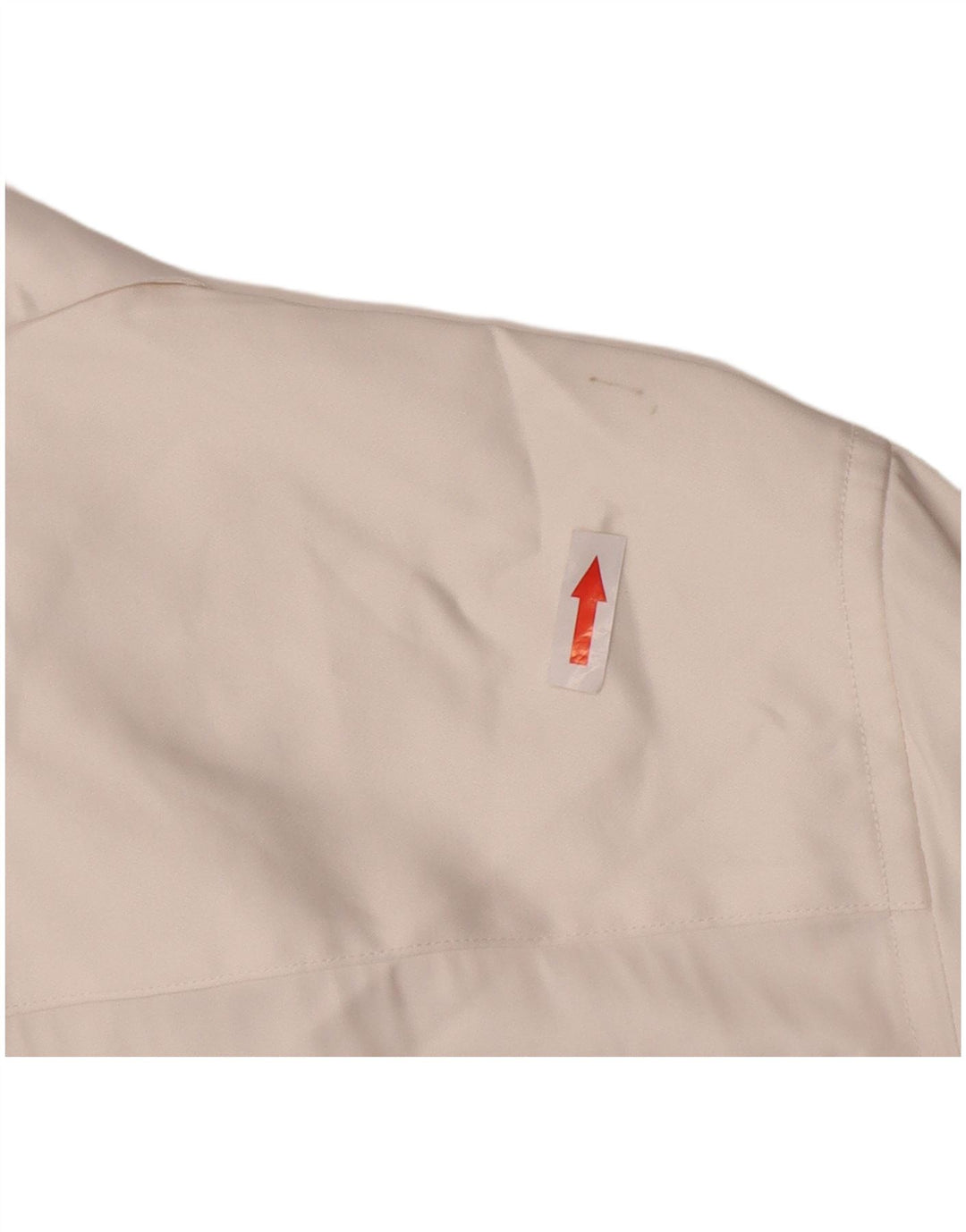 Camicia Zara da uomo a maniche corte piccola bianca in viscosa