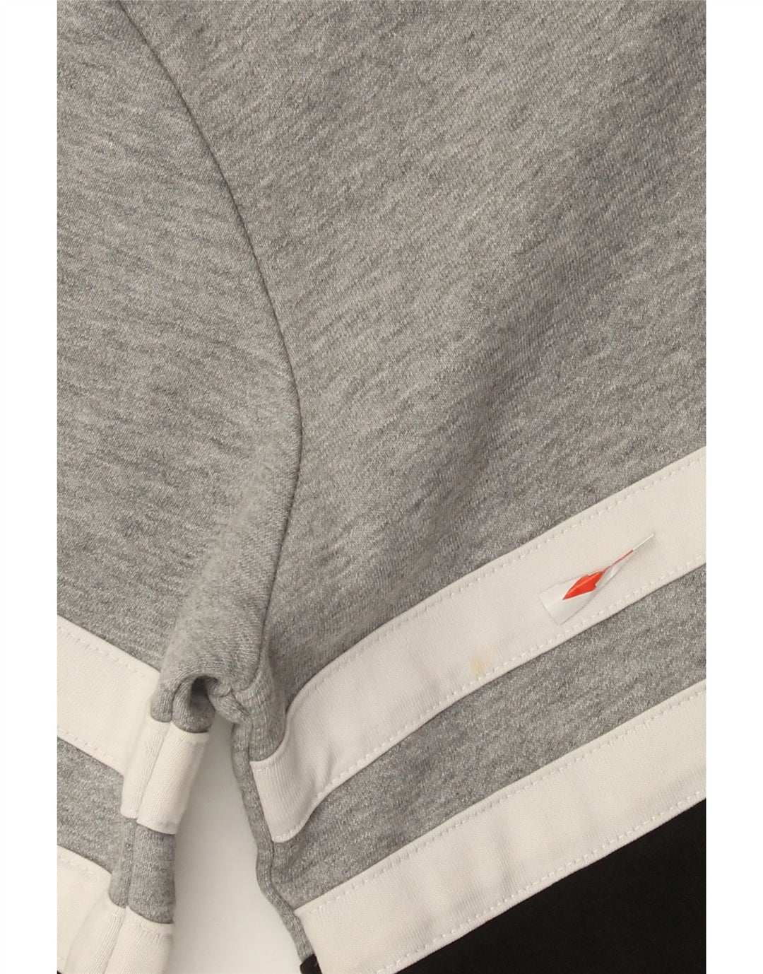 Maglione con cappuccio da uomo Ellesse piccolo in cotone color block grigio