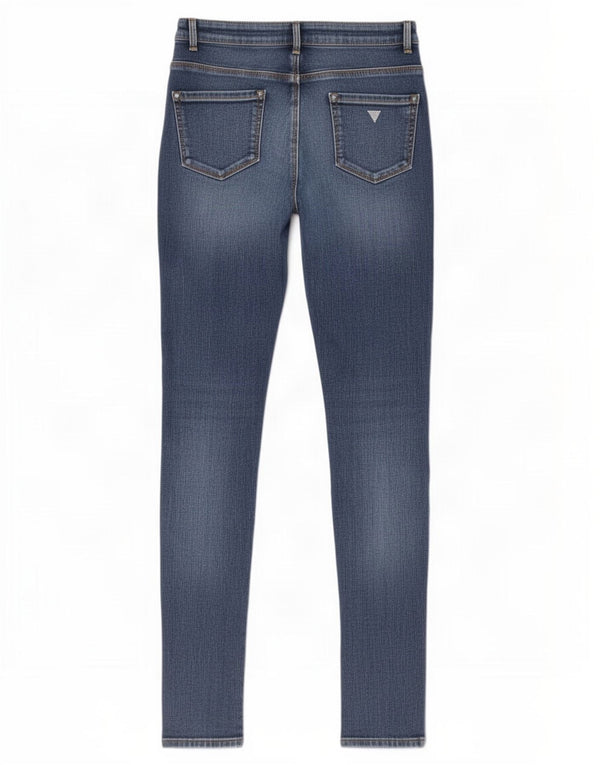 Guess Girls Jegging Jeans 15-16 Years Navy Blue Cotton