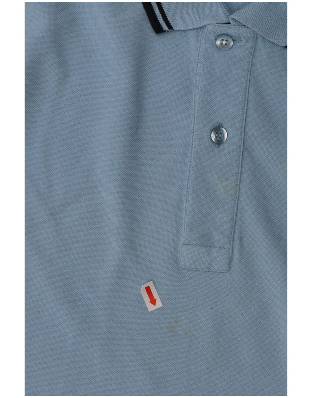Polo da uomo FRED PERRY in cotone blu medio