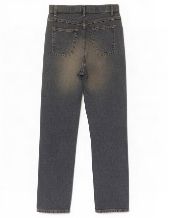 Jeans dritti da donna Marks & Spencer UK 14 medio W30 L29 cotone blu