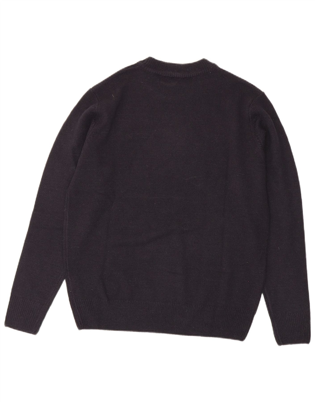 Maglione maglione girocollo da uomo Avirex grande acrilico blu navy