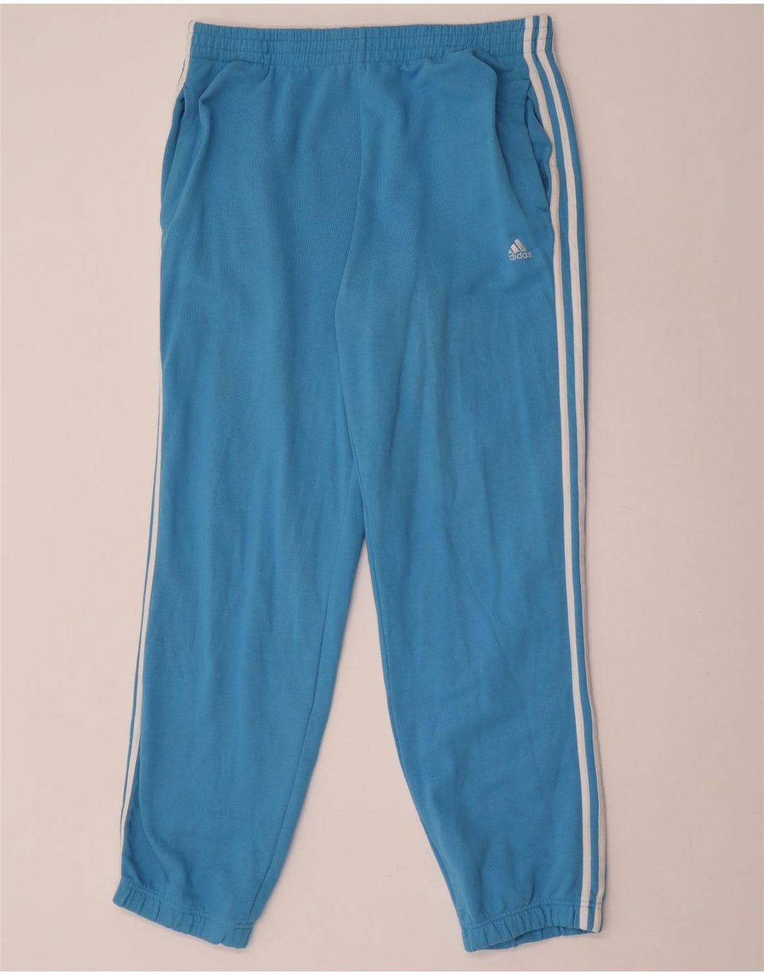 Pantaloni da tuta da uomo Adidas Joggers grandi in cotone blu