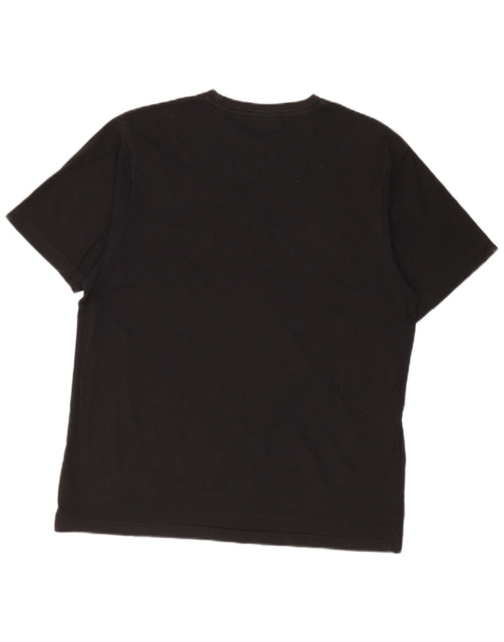 T-shirt da uomo DKNY Top grande in cotone nero