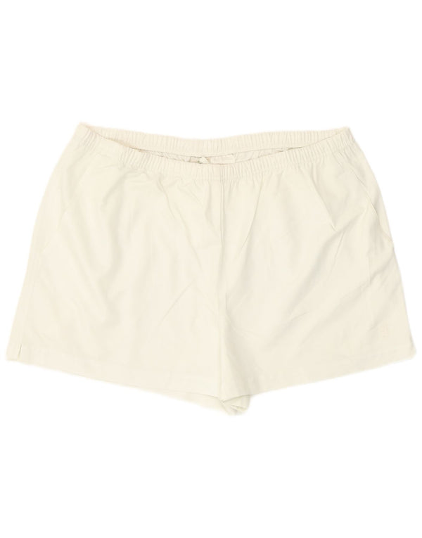 Pantaloncini sportivi Nike Donna UK 16/18 XL Bianco