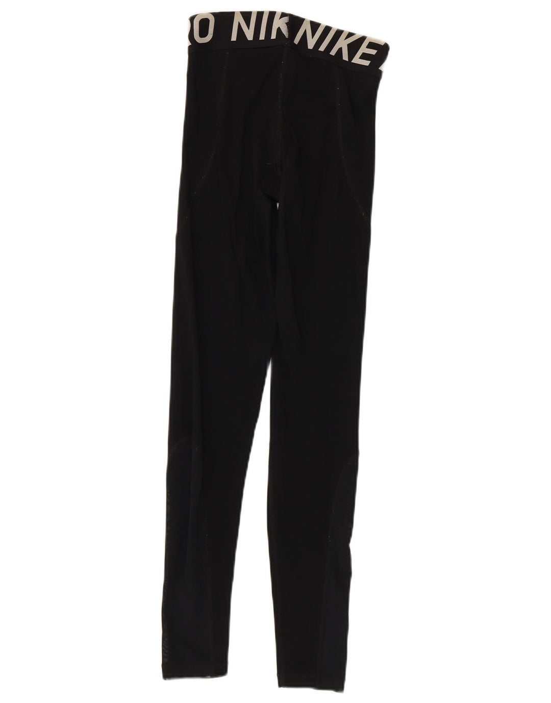 Leggings grafici Nike Dri Fit da donna UK 6 XS poliestere nero