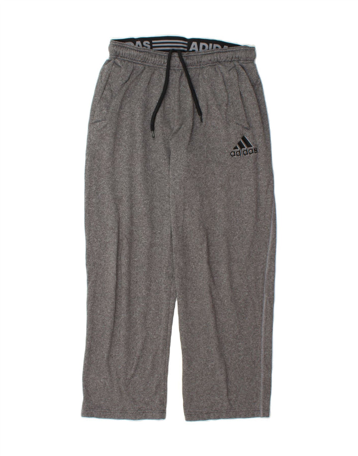 ADIDAS Mens Climawarm Tracksuit Trousers Medium  Grey Polyester Vintage Adidas and Second-Hand Adidas from Messina Hembry 
