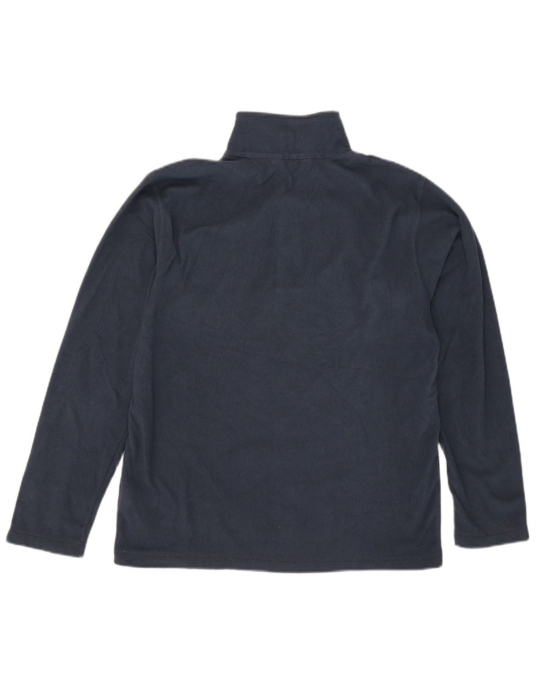 THE NORTH FACE Maglione in pile da uomo con zip e collo medio in poliestere blu navy