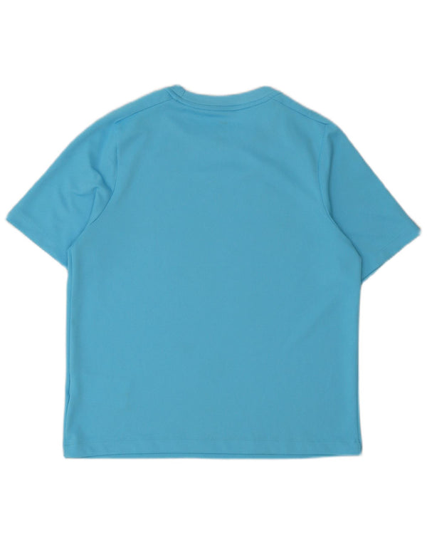 T-shirt grafica Nike da ragazzo Dri Fit Top 12-13 anni Large Blu in poliestere