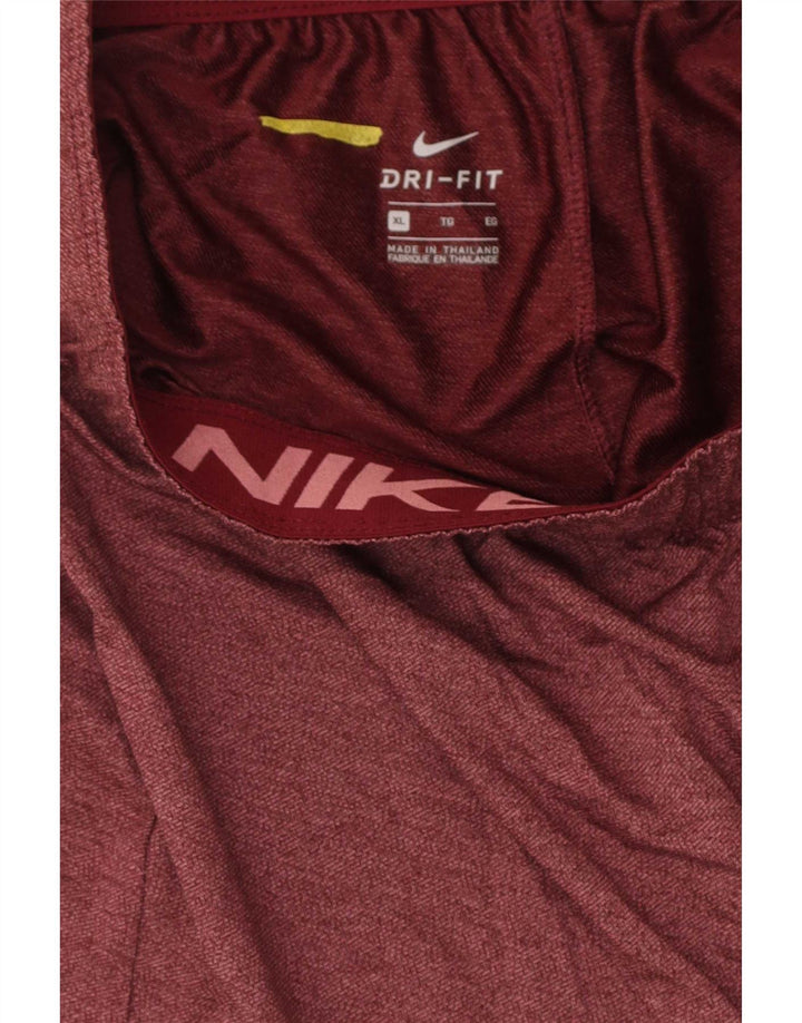 Pantaloncini sportivi Nike Dri Fit da uomo XL marrone poliestere