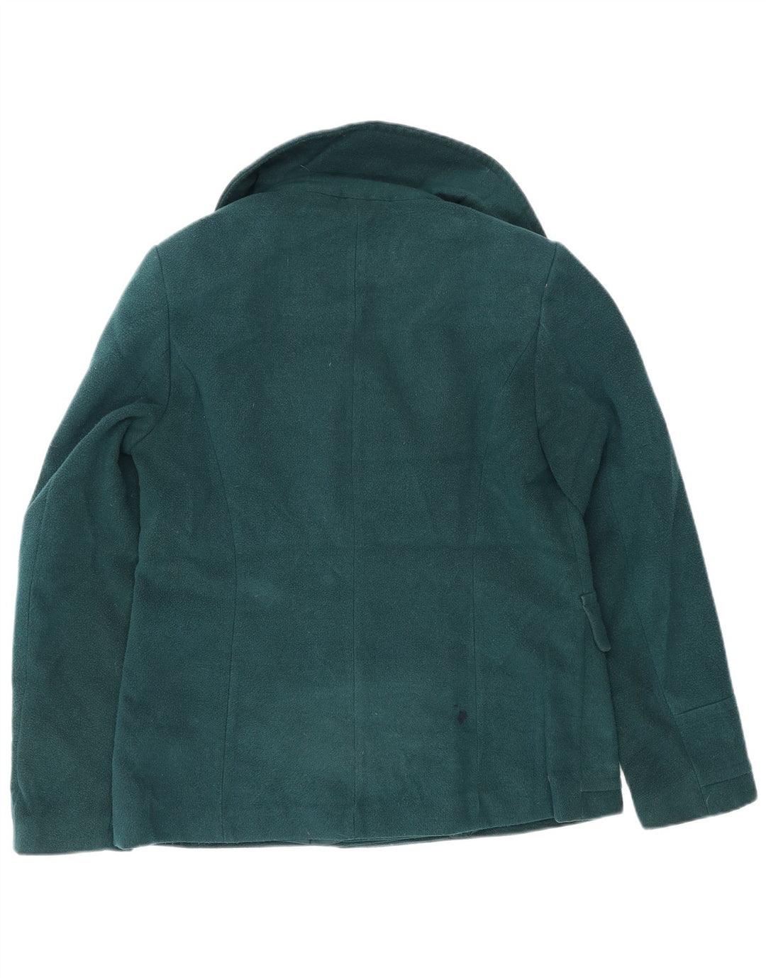 Giacca blazer doppiopetto da donna Marks & Spencer UK 12 verde medio
