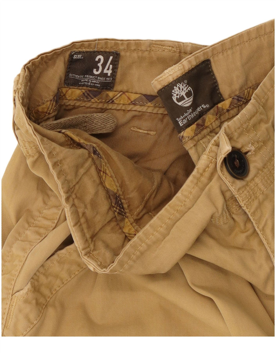 Pantaloncini cargo TIMBERLAND da uomo Earthkeepers W34 Large Beige