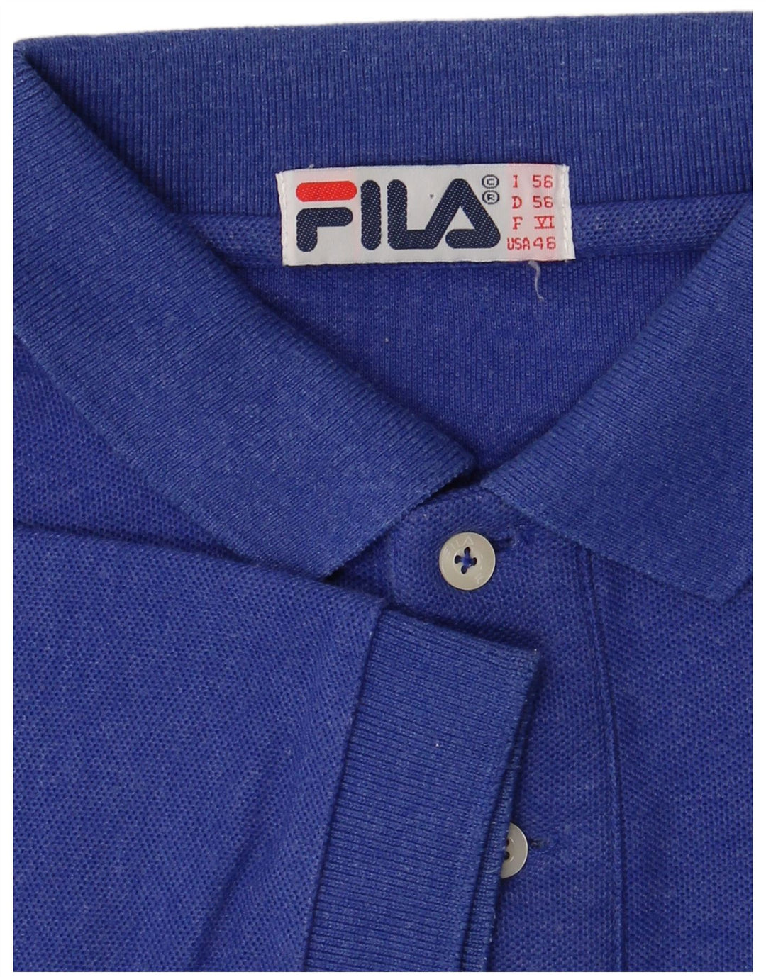 Polo Fila Uomo IT 56 2XL Blu