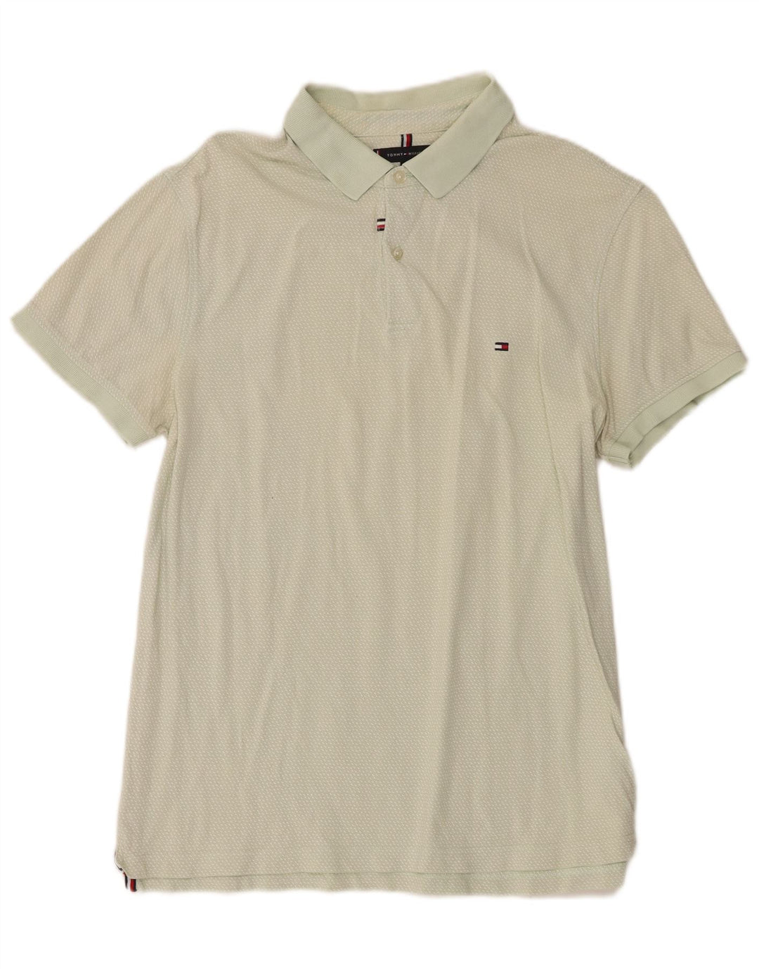 Polo da uomo Tommy Hilfiger XL verde maculato