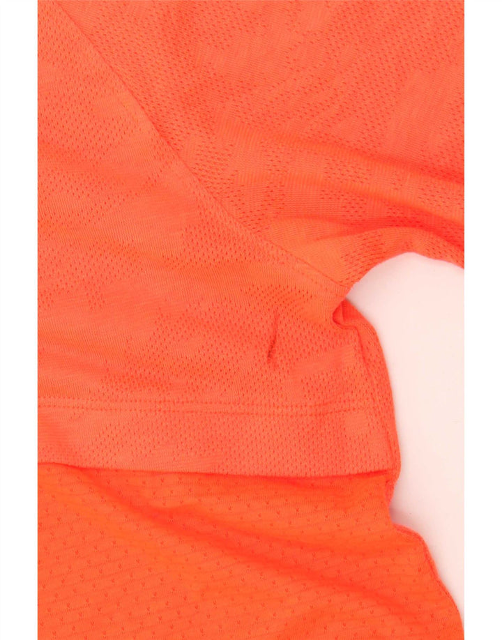 Maglietta Under Armour da uomo Heat Gear Top arancione medio