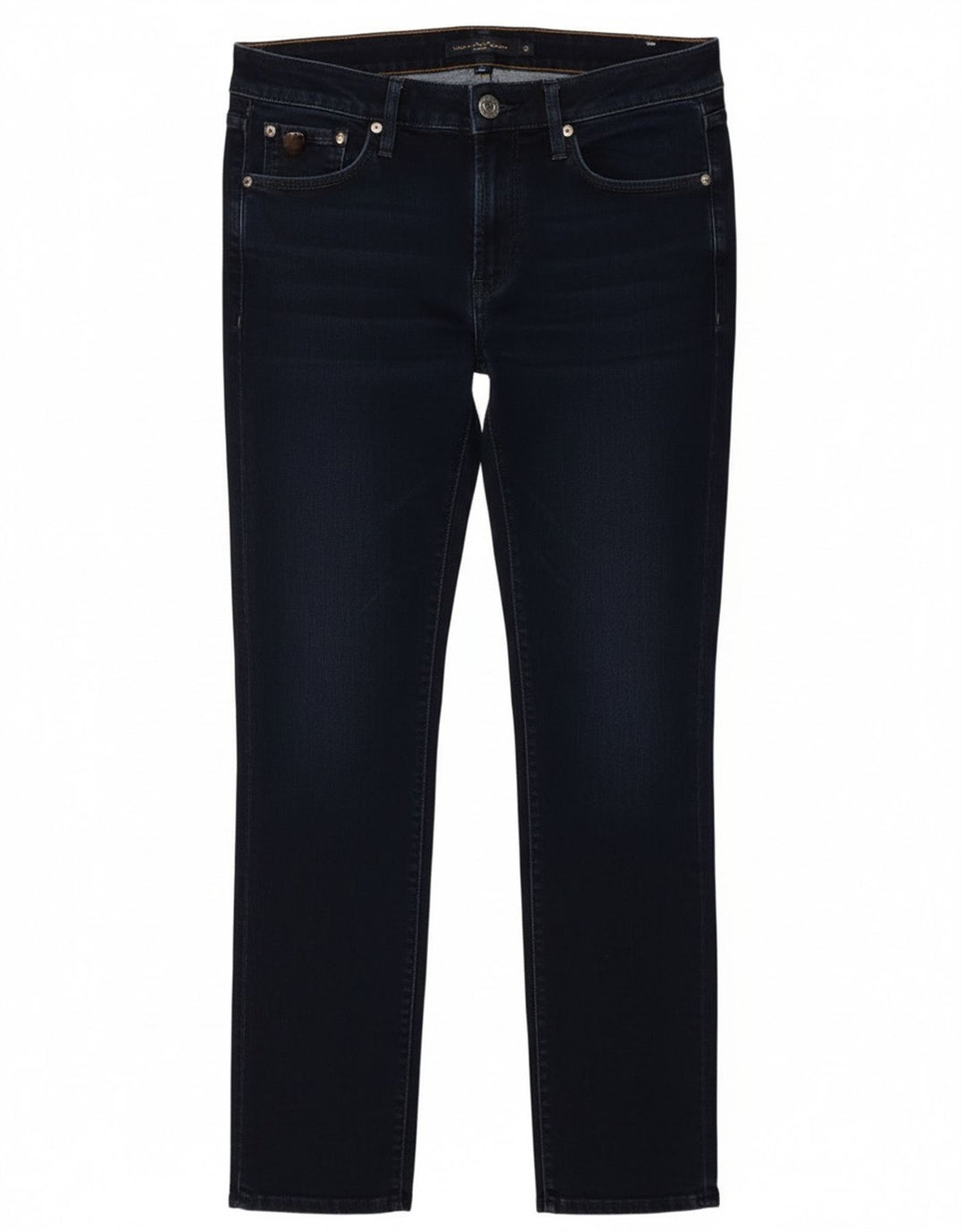Jeans dritti da donna Eddie Bauer US 10 Large W30 L31 Blu Navy