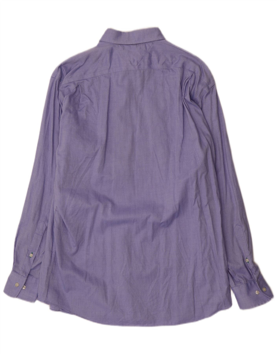 Camicia da uomo Tommy Hilfiger taglia 16 grande cotone blu