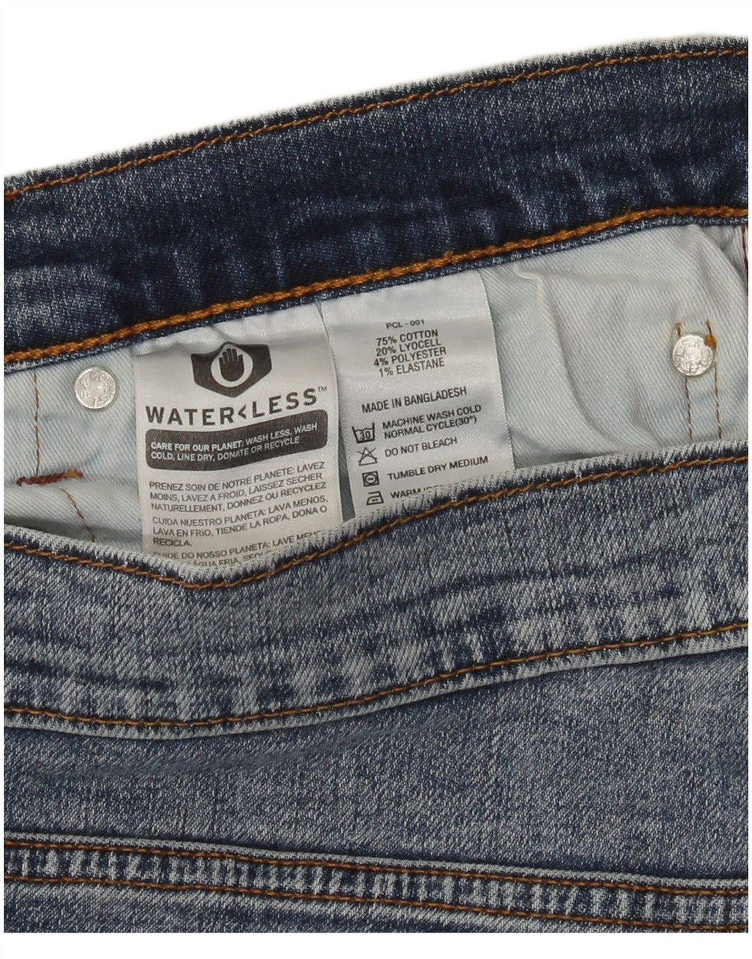 Jeans Levi's Uomo 511 Slim W34 L32 Cotone Blu
