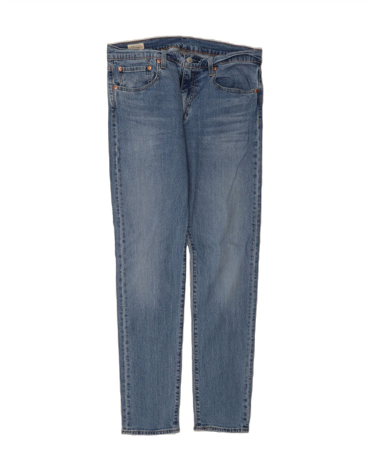 LEVI'S Mens 512 Slim Slim Jeans W33 L34 Blue Cotton Vintage Levi's and Second-Hand Levi's from Messina Hembry 