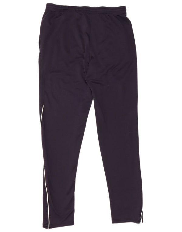 Pantaloni da tuta da uomo Puma Medium in poliestere blu navy