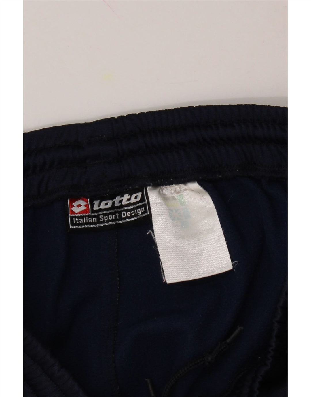 LOTTO Mens Tracksuit Trousers UK 42/44 Large  Navy Blue Polyester Vintage Lotto and Second-Hand Lotto from Messina Hembry 
