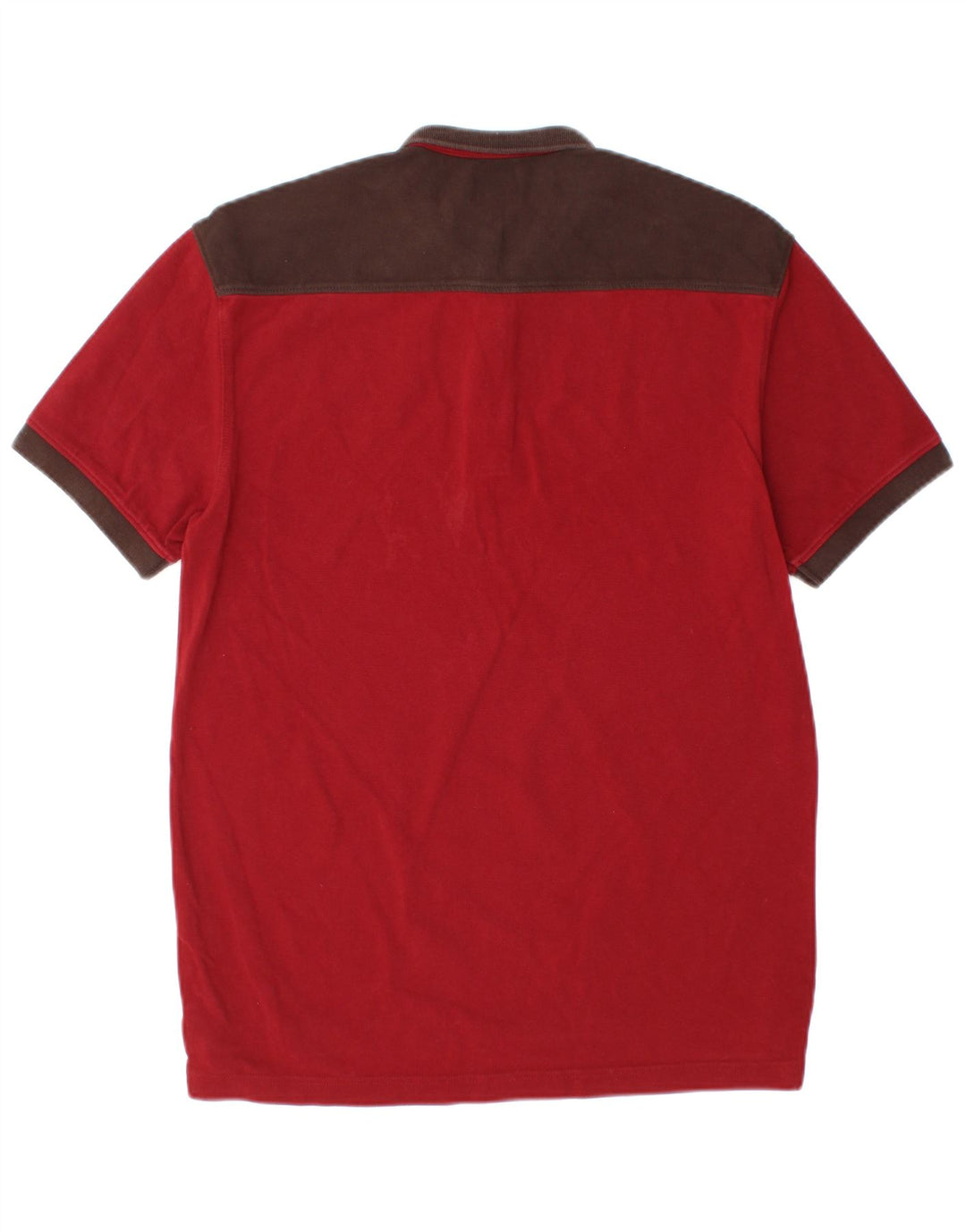 Polo Levi's da uomo in cotone color block rosso medio