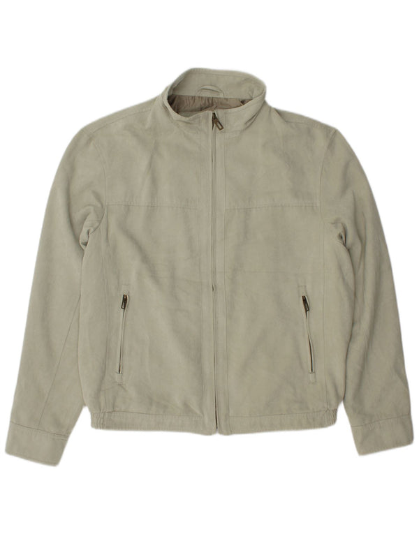 Giubbotto bomber da uomo Marks & Spencer UK 38 Poliestere verde medio