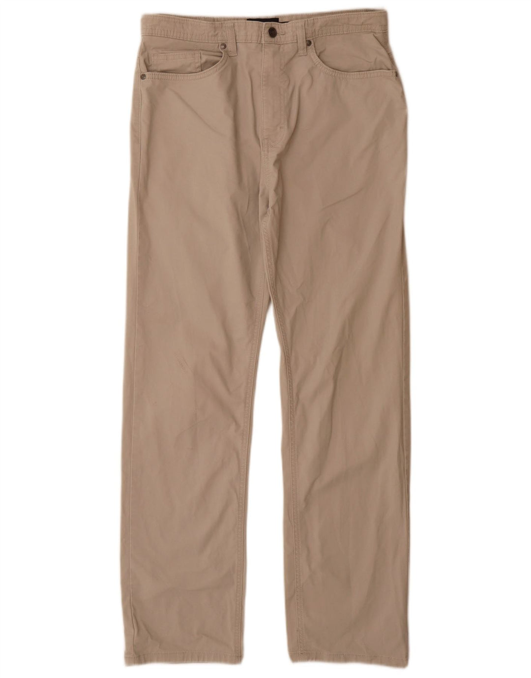 Pantaloni casual dritti Marks & Spencer da uomo blu Harbour W32 L31 grigi