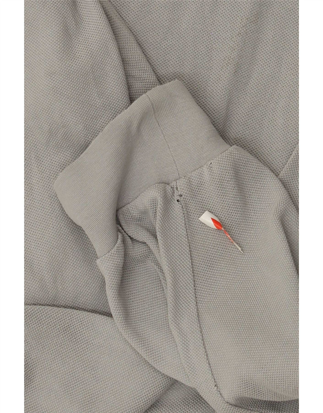 Polo da uomo a maniche lunghe Lacoste taglia 8 3XL grigia