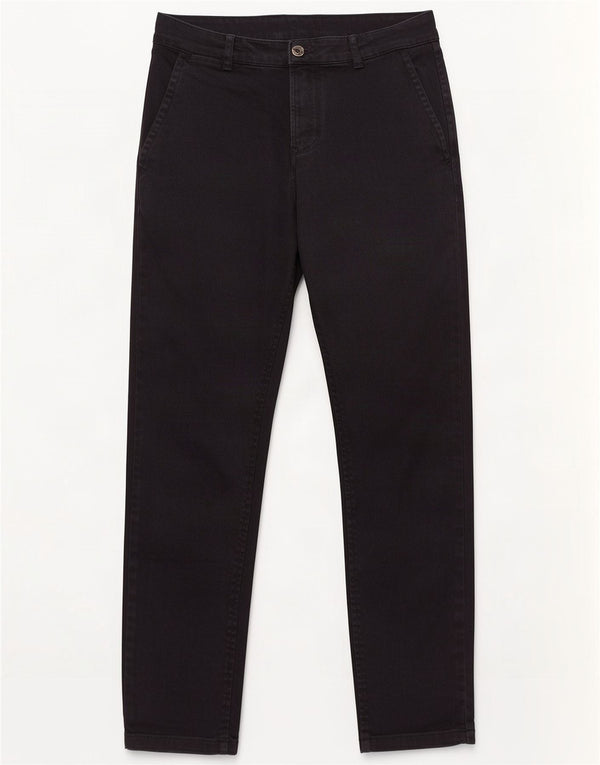 Jeans slim corti da uomo Zara EU 38 piccoli W30 L26 neri