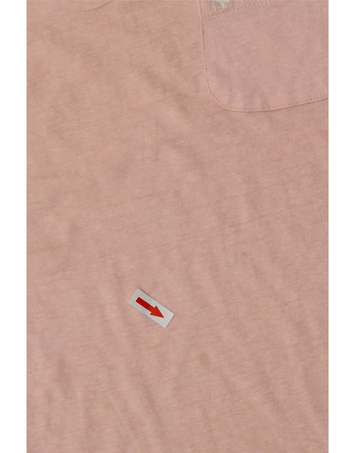 T-shirt da donna Jack Wills Top UK 12 poliestere rosa medio