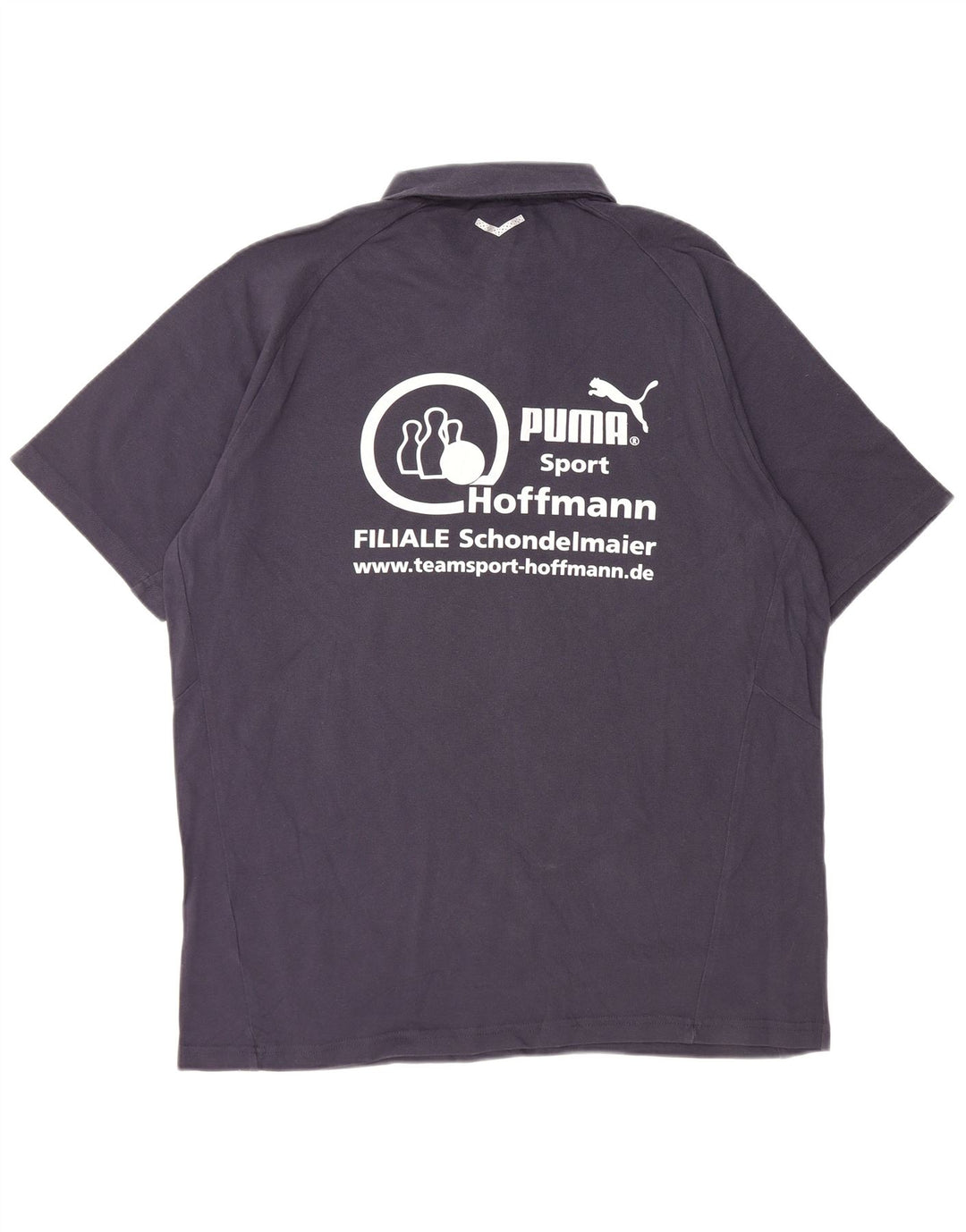Polo grafica da uomo PUMA XL blu navy