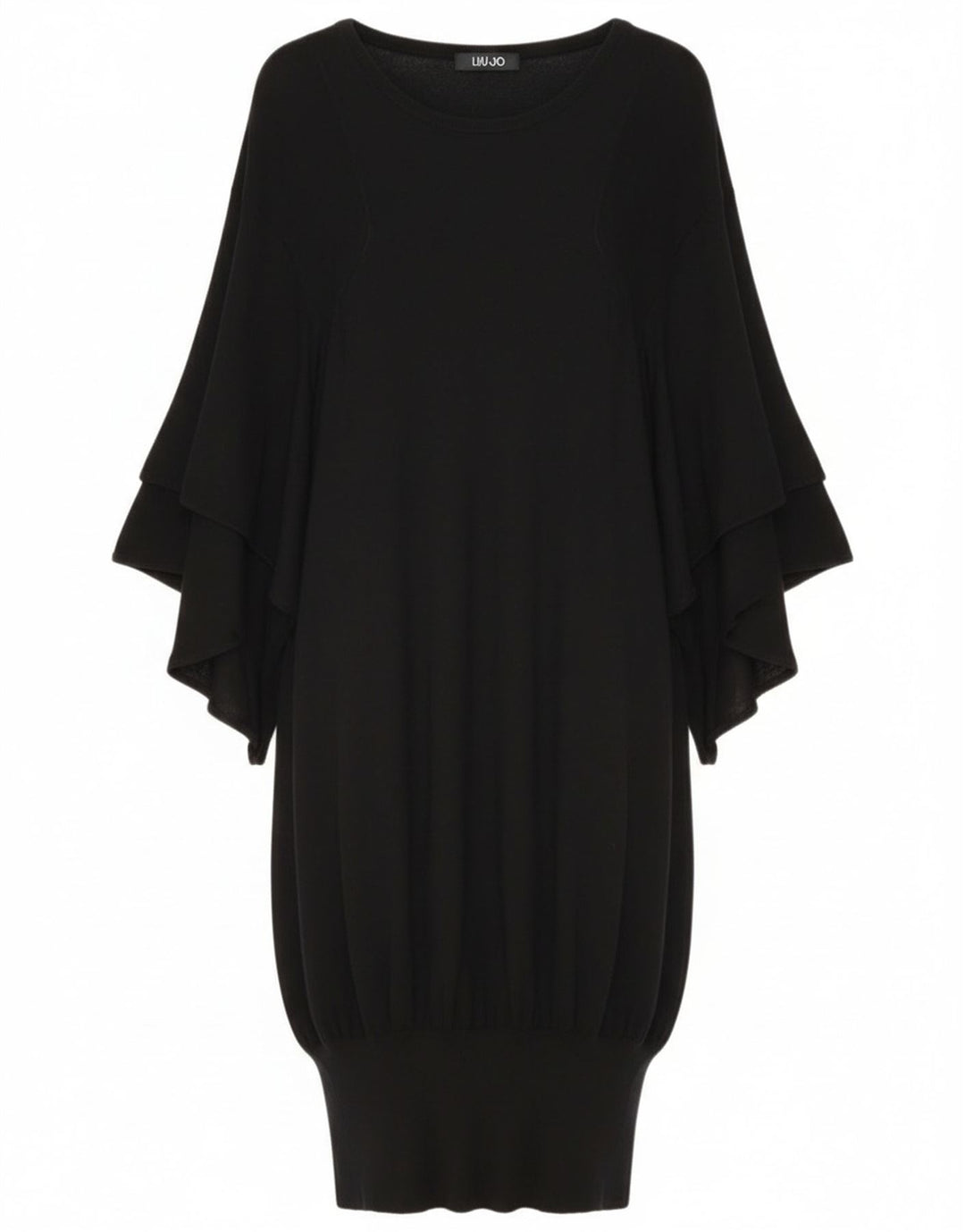 Abito maglione a pipistrello da donna Liu Jo UK 10 piccolo nero