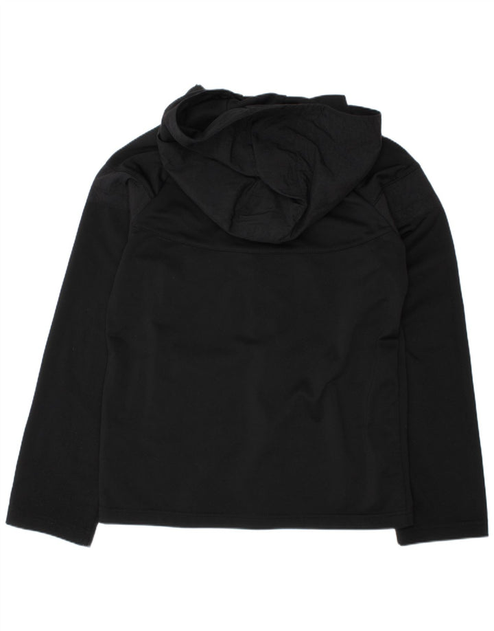 Felpa con cappuccio e zip per ragazze NIKE 10-11 anni poliestere nero medio