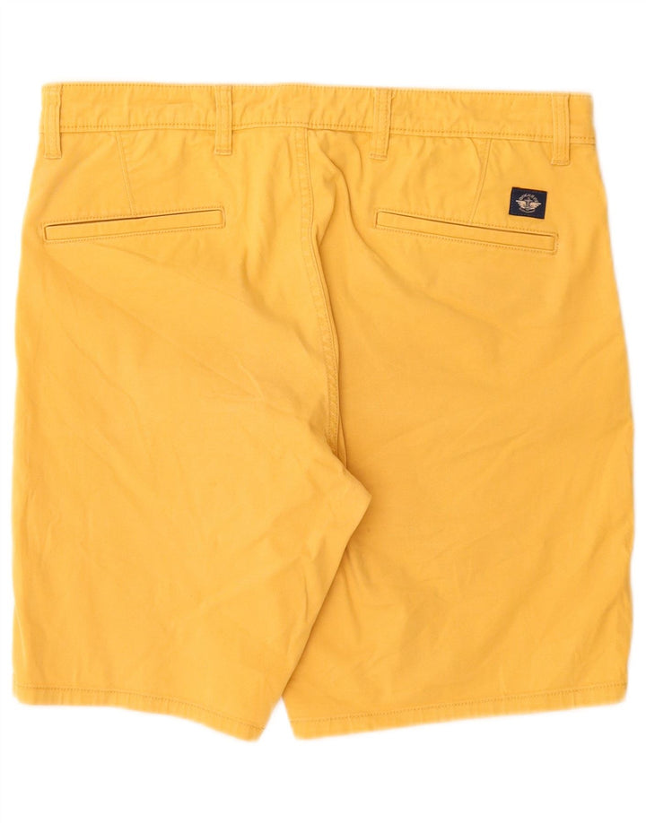 Pantaloncini chino da uomo Dockers W31 cotone giallo medio