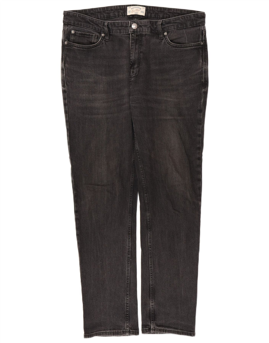 FAT FACE Jeans slim da uomo W36 L31 Cotone grigio
