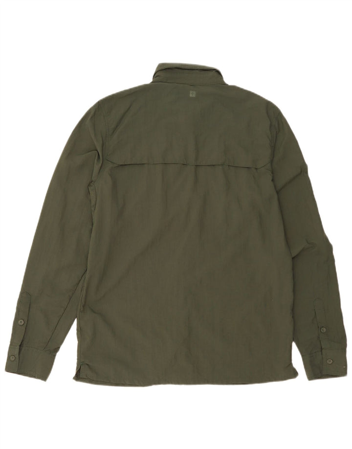 Camicia da uomo Mountain Warehouse Medium Khaki Poliammide