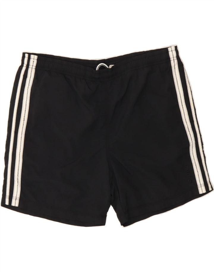 LOTTO Mens Sport Shorts Large  Black Vintage Lotto and Second-Hand Lotto from Messina Hembry 
