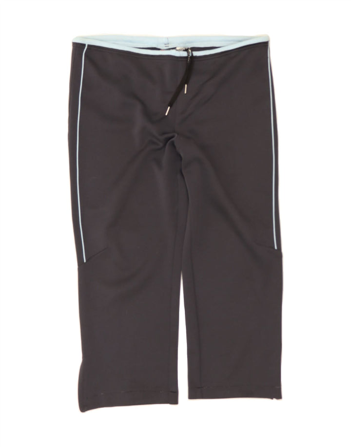 LOTTO Womens Capri Tracksuit Trousers UK 10 Small Grey Polyester Vintage Lotto and Second-Hand Lotto from Messina Hembry 