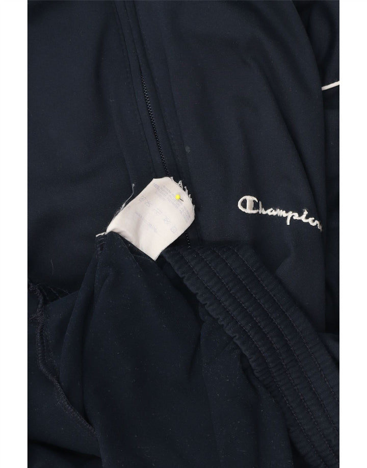 Giacca da tuta da uomo Champion, media, in poliestere blu navy