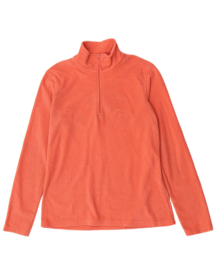 Maglione in pile da donna con collo e zip Mountain Warehouse UK 14 Rosa medio