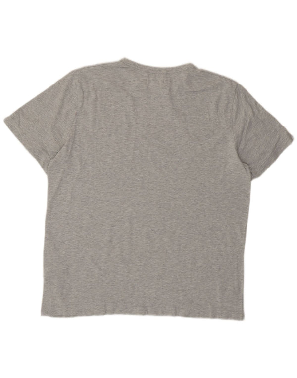 T-shirt regolare da uomo COS Top in cotone grigio medio